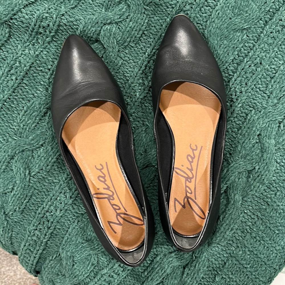 Zodiac Pointy Toe Flat - like new